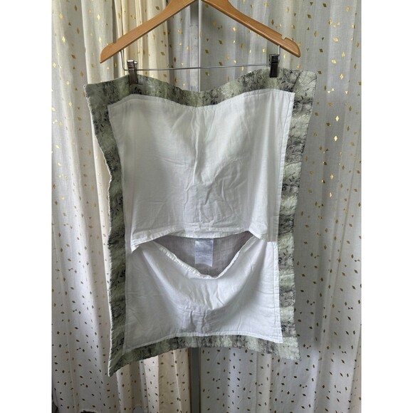 VNT JCPenney Home Collection Embroidered Applique Mix Print Standard Pillow Sham - Picture 3 of 5